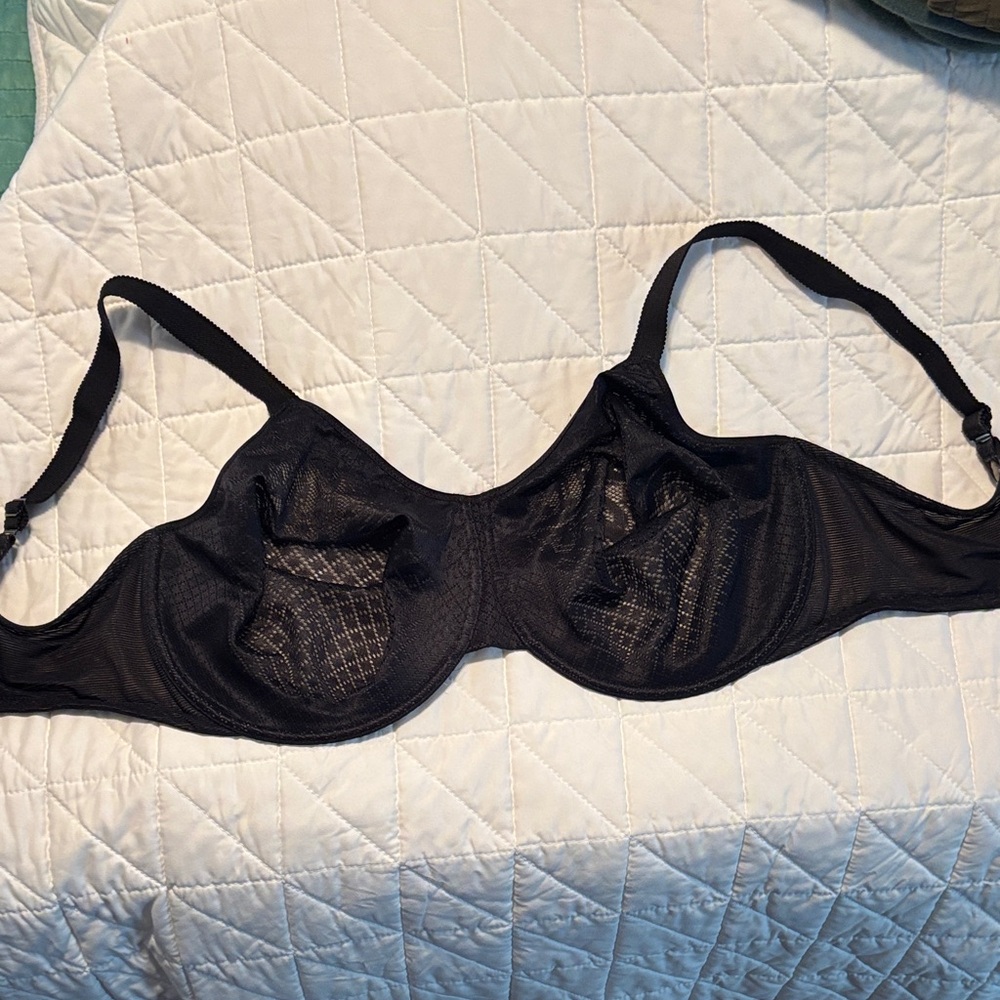 Wacoal Sheer Black Underwire Bra